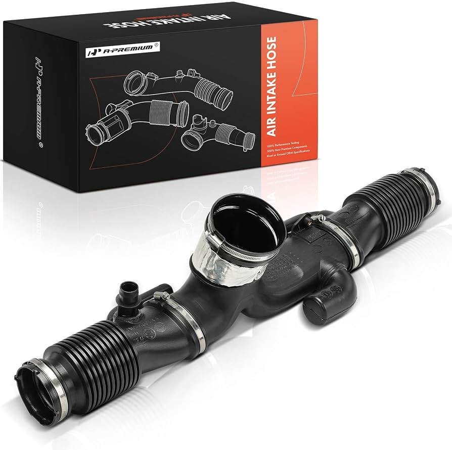 A-Premium Engine Air Cleaner Intake Hose Tube W/Clamps